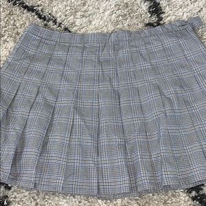 Plaid skirt